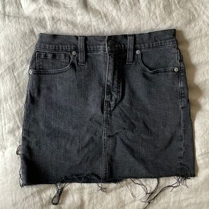 Madewell Stretch Denim Straight Mini